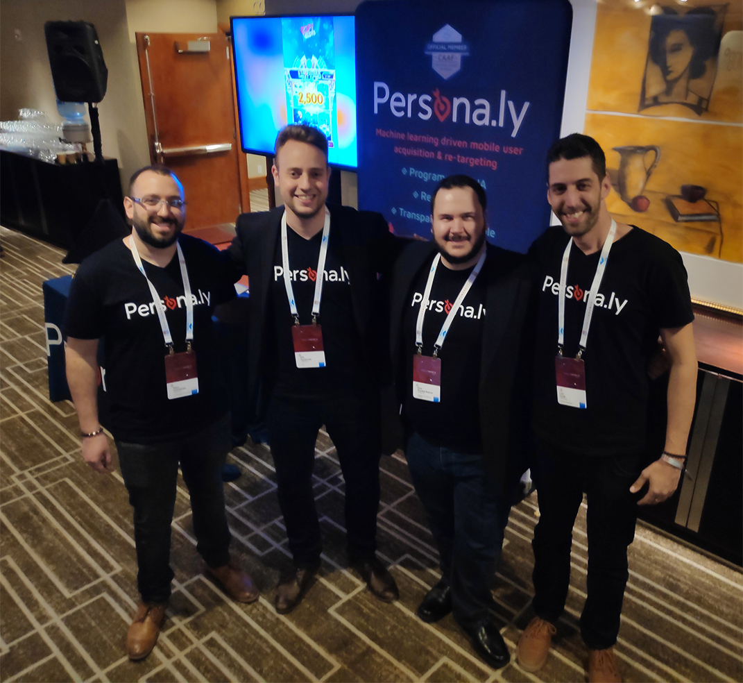 The Persona.ly team at Mobile Growth Summit (MGS), SF, 2019