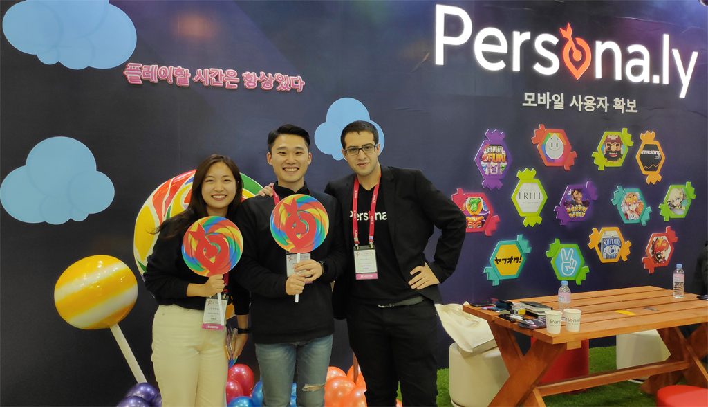 Persona.ly's GSTAR Booth - The Photo-op Area 