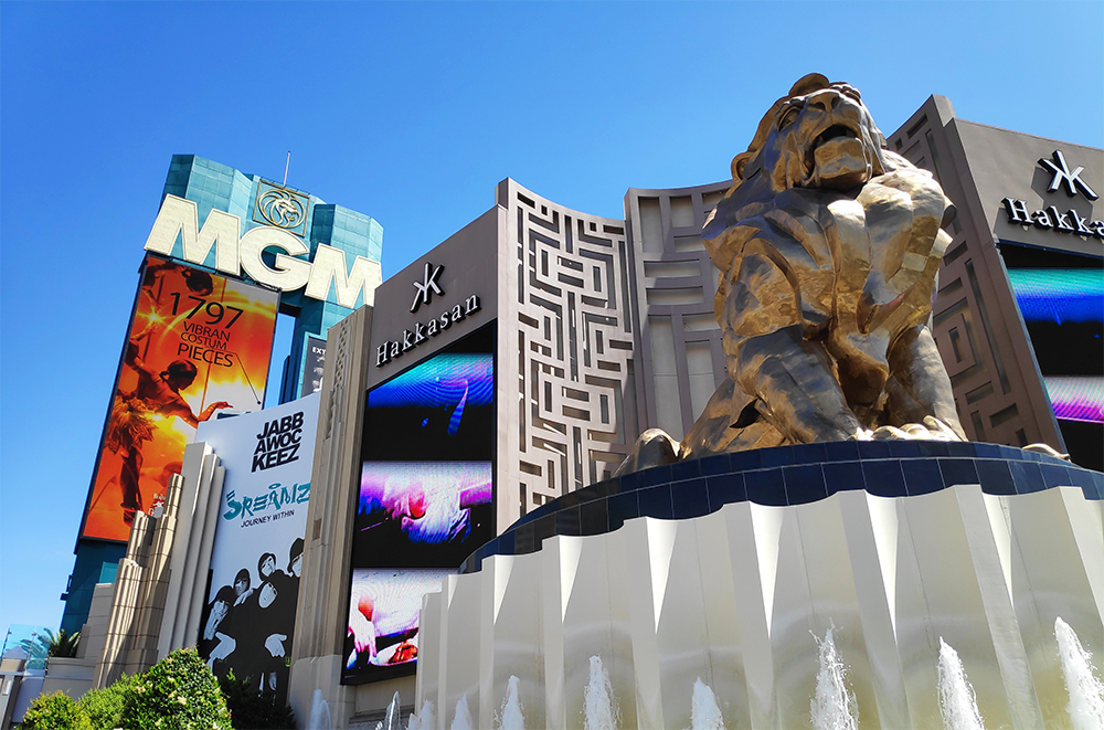 Outside the venue at MGM Grand - MAU 2019