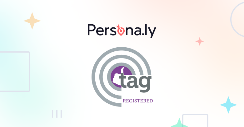 Persona.ly Is Verified by TAG (Trustworthy Accountability Group)