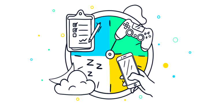 Time of day illustration