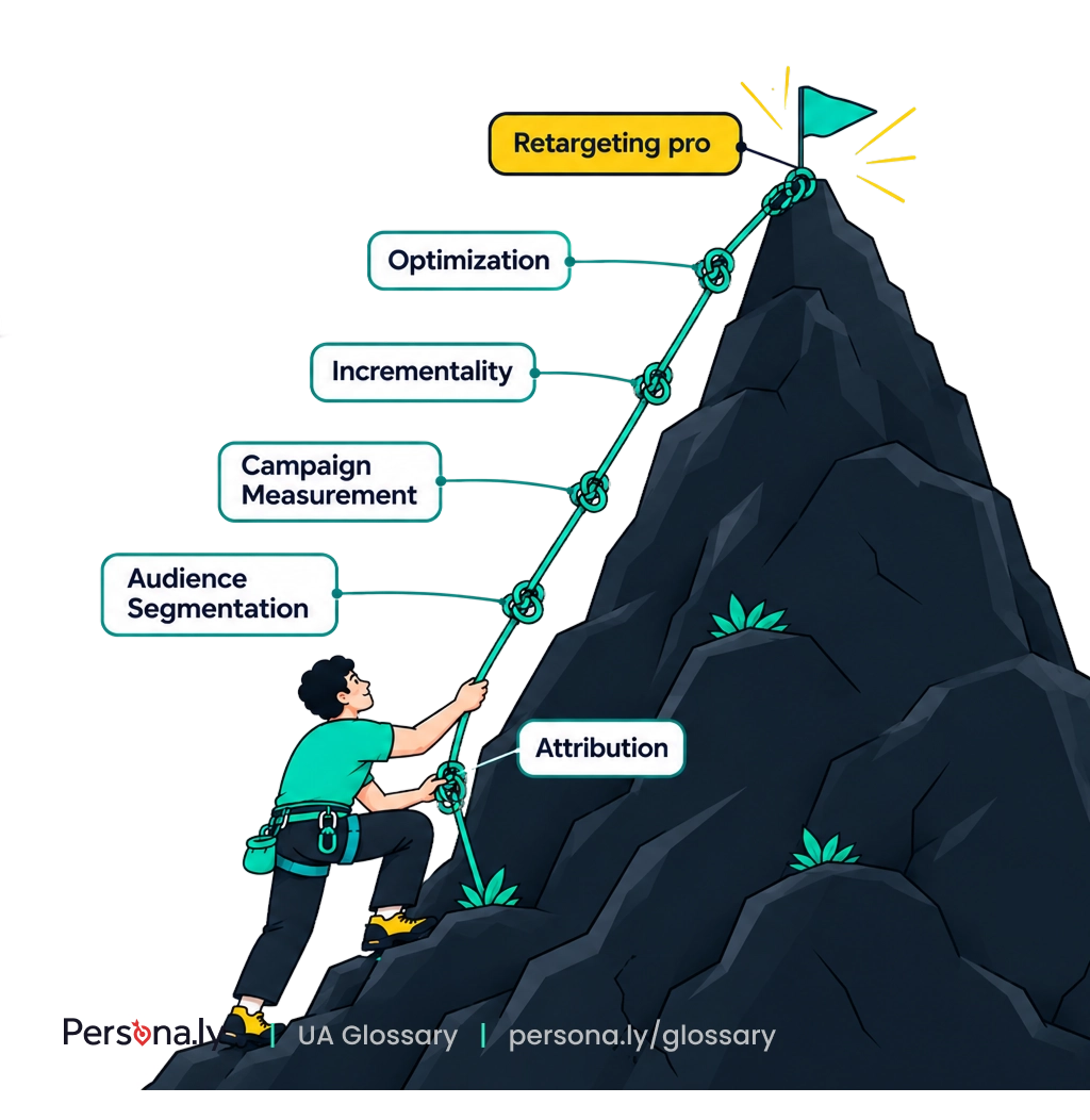 Skills for mobile retargeting: attribution, segmentation, measurement, incrementality, optimization